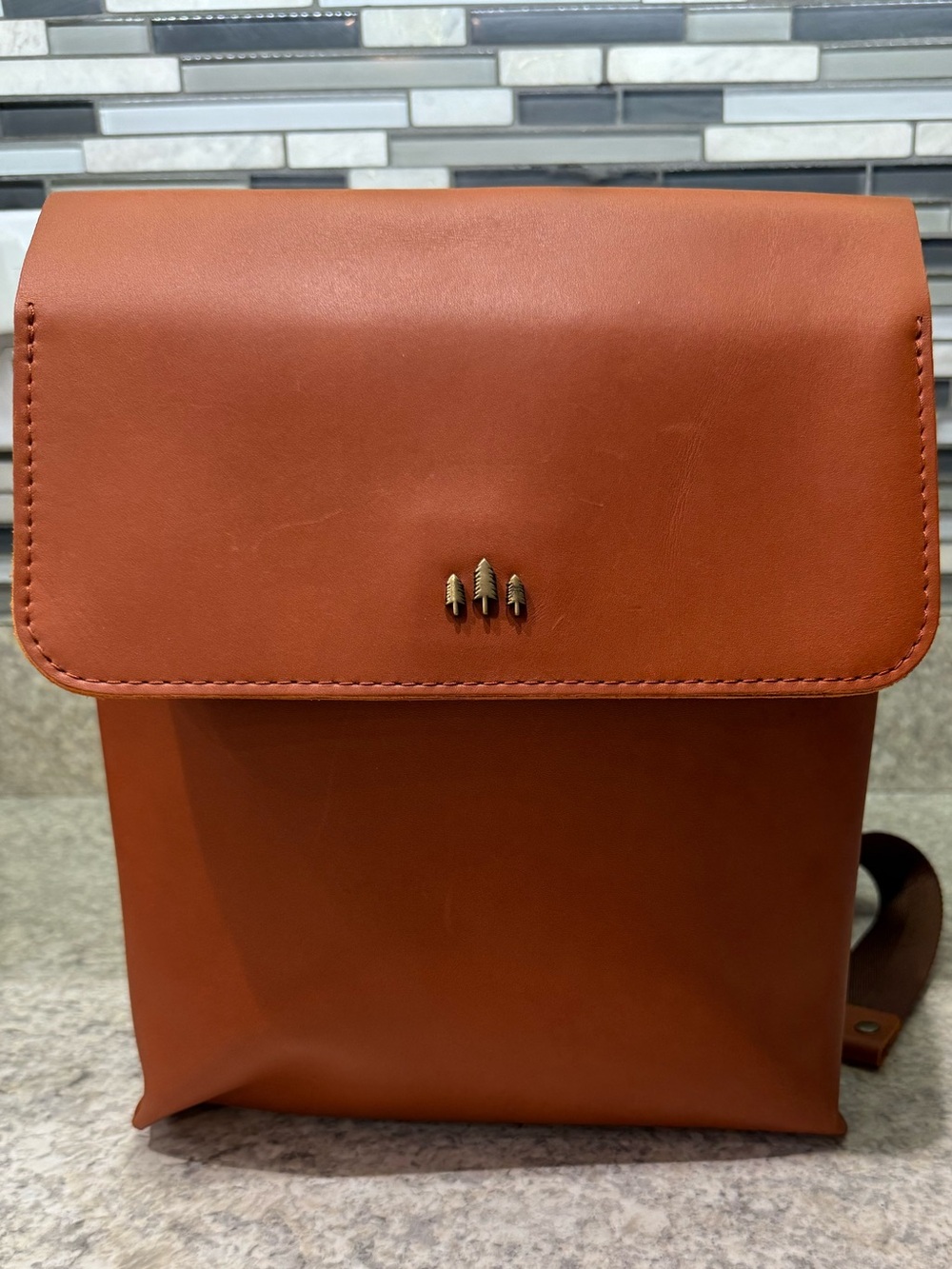 Portland Leather Tuscany Sierra backpack.